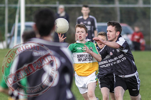 Aghadrumsee V Derrylin in U16 GAA Football Final.