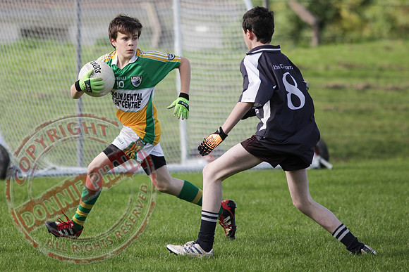 Aghadrumsee V Derrylin in U16 GAA Football Final.