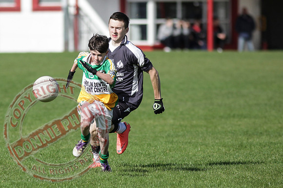 Aghadrumsee V Derrylin in U16 GAA Football Final.