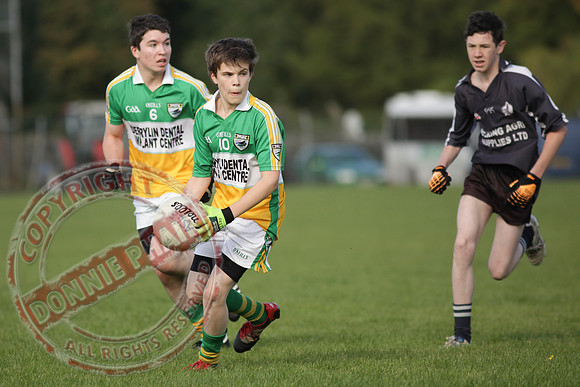 Aghadrumsee V Derrylin in U16 GAA Football Final.