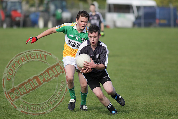 Aghadrumsee V Derrylin in U16 GAA Football Final.