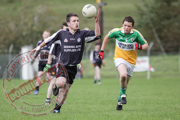 Aghadrumsee V Derrylin in U16 GAA Football Final.