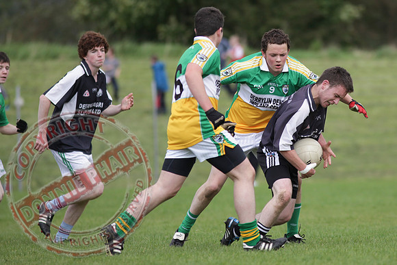 Aghadrumsee V Derrylin in U16 GAA Football Final.