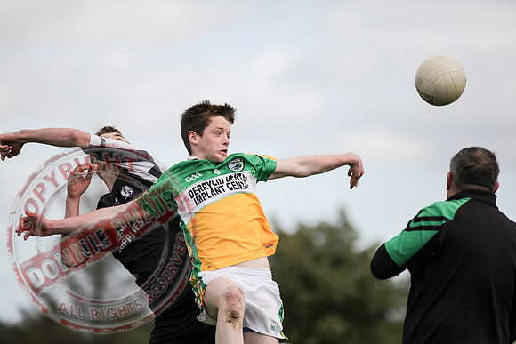 Aghadrumsee V Derrylin in U16 GAA Football Final.