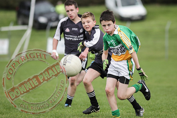 Aghadrumsee V Derrylin in U16 GAA Football Final.