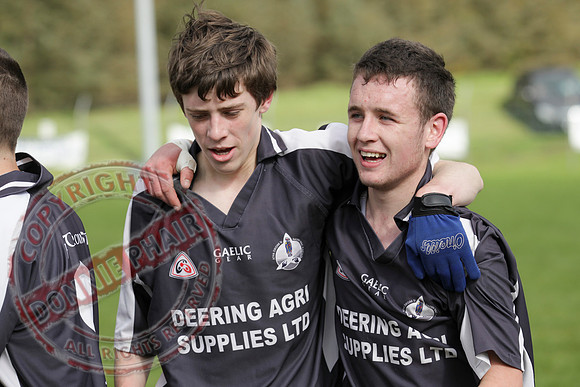 Aghadrumsee V Derrylin in U16 GAA Football Final.