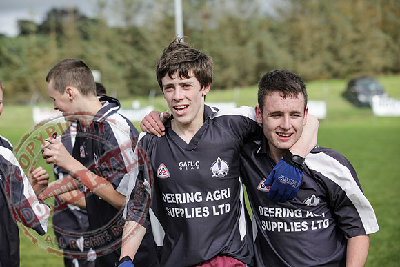 Aghadrumsee V Derrylin in U16 GAA Football Final.