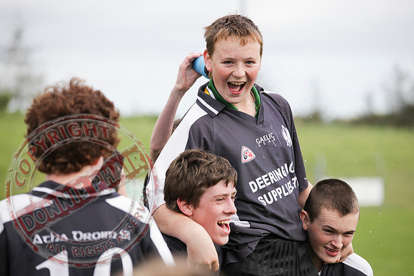 Aghadrumsee V Derrylin in U16 GAA Football Final.