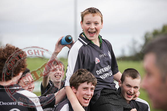 Aghadrumsee V Derrylin in U16 GAA Football Final.