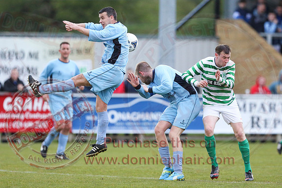 Strathroy Harps (4) V Enniskillen Town (1) in Mulhern Cup Final in Ferney Park, Ballinamallard.
