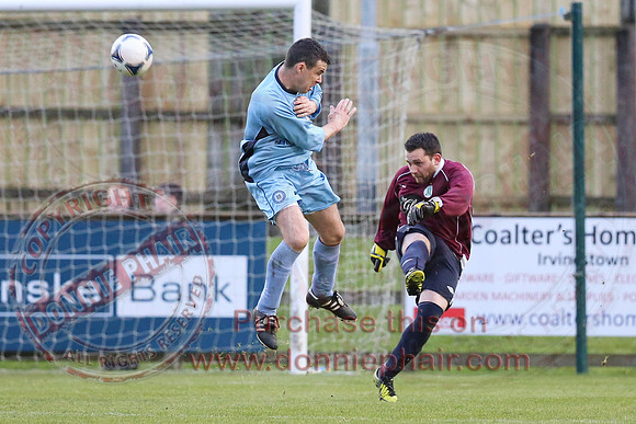 Strathroy Harps (4) V Enniskillen Town (1) in Mulhern Cup Final in Ferney Park, Ballinamallard.