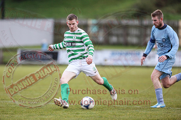 Strathroy Harps (4) V Enniskillen Town (1) in Mulhern Cup Final in Ferney Park, Ballinamallard.