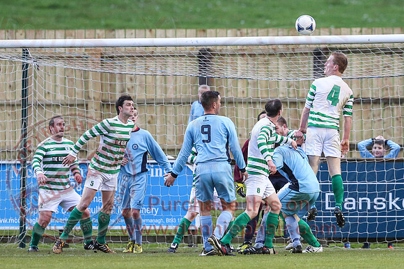Strathroy Harps (4) V Enniskillen Town (1) in Mulhern Cup Final in Ferney Park, Ballinamallard.