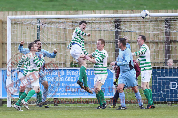Strathroy Harps (4) V Enniskillen Town (1) in Mulhern Cup Final in Ferney Park, Ballinamallard.