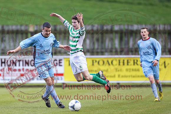 Strathroy Harps (4) V Enniskillen Town (1) in Mulhern Cup Final in Ferney Park, Ballinamallard.