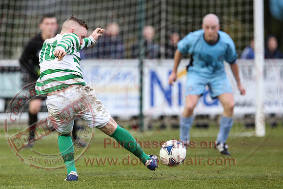Strathroy Harps (4) V Enniskillen Town (1) in Mulhern Cup Final in Ferney Park, Ballinamallard.