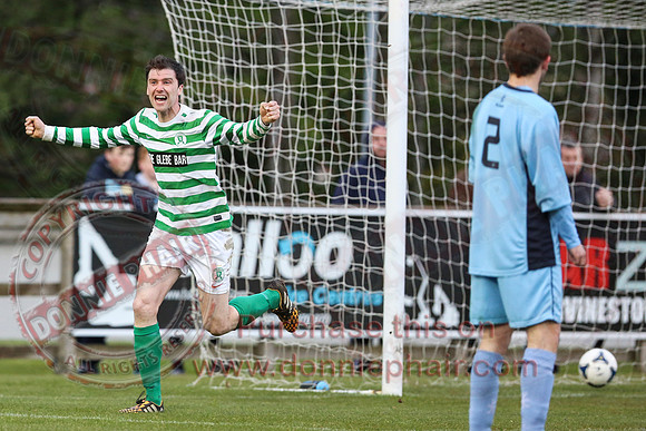 Strathroy Harps (4) V Enniskillen Town (1) in Mulhern Cup Final in Ferney Park, Ballinamallard.