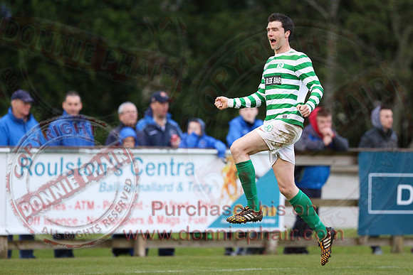 Strathroy Harps (4) V Enniskillen Town (1) in Mulhern Cup Final in Ferney Park, Ballinamallard.