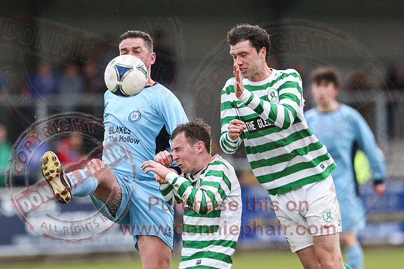 Strathroy Harps (4) V Enniskillen Town (1) in Mulhern Cup Final in Ferney Park, Ballinamallard.