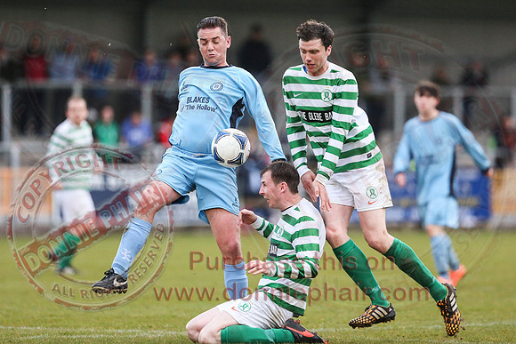 Strathroy Harps (4) V Enniskillen Town (1) in Mulhern Cup Final in Ferney Park, Ballinamallard.