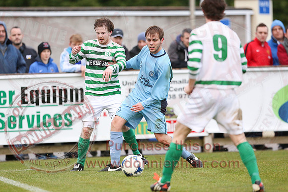 Strathroy Harps (4) V Enniskillen Town (1) in Mulhern Cup Final in Ferney Park, Ballinamallard.
