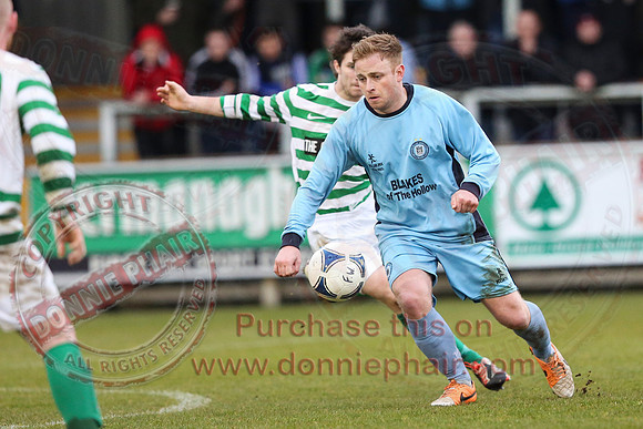 Strathroy Harps (4) V Enniskillen Town (1) in Mulhern Cup Final in Ferney Park, Ballinamallard.