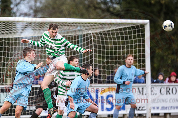 Strathroy Harps (4) V Enniskillen Town (1) in Mulhern Cup Final in Ferney Park, Ballinamallard.