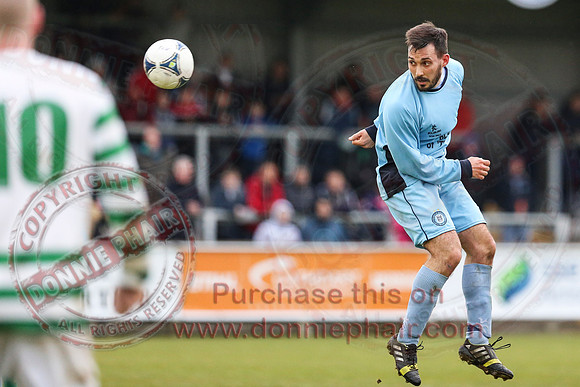 Strathroy Harps (4) V Enniskillen Town (1) in Mulhern Cup Final in Ferney Park, Ballinamallard.