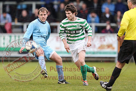 Strathroy Harps (4) V Enniskillen Town (1) in Mulhern Cup Final in Ferney Park, Ballinamallard.
