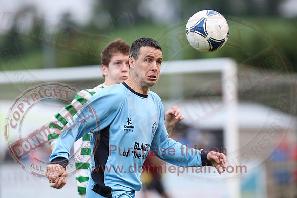 Strathroy Harps (4) V Enniskillen Town (1) in Mulhern Cup Final in Ferney Park, Ballinamallard.