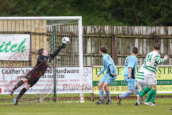 Strathroy Harps (4) V Enniskillen Town (1) in Mulhern Cup Final in Ferney Park, Ballinamallard.
