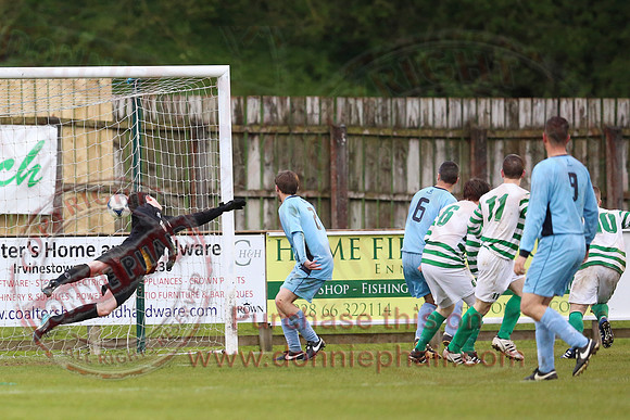 Strathroy Harps (4) V Enniskillen Town (1) in Mulhern Cup Final in Ferney Park, Ballinamallard.