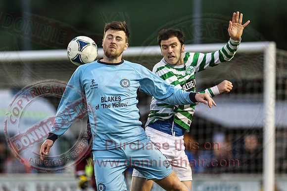 Strathroy Harps (4) V Enniskillen Town (1) in Mulhern Cup Final in Ferney Park, Ballinamallard.