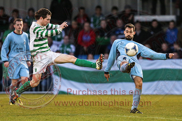 Strathroy Harps (4) V Enniskillen Town (1) in Mulhern Cup Final in Ferney Park, Ballinamallard.