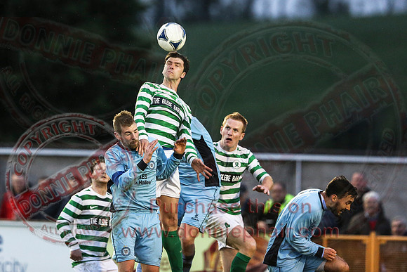 Strathroy Harps (4) V Enniskillen Town (1) in Mulhern Cup Final in Ferney Park, Ballinamallard.