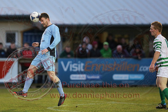 Strathroy Harps (4) V Enniskillen Town (1) in Mulhern Cup Final in Ferney Park, Ballinamallard.