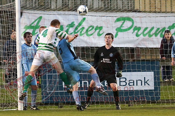 Strathroy Harps (4) V Enniskillen Town (1) in Mulhern Cup Final in Ferney Park, Ballinamallard.