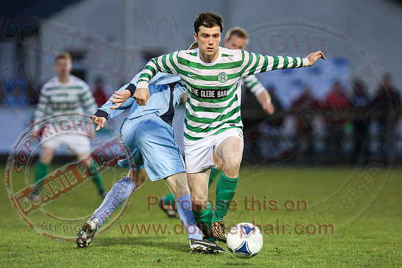 Strathroy Harps (4) V Enniskillen Town (1) in Mulhern Cup Final in Ferney Park, Ballinamallard.