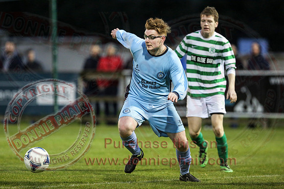 Strathroy Harps (4) V Enniskillen Town (1) in Mulhern Cup Final in Ferney Park, Ballinamallard.
