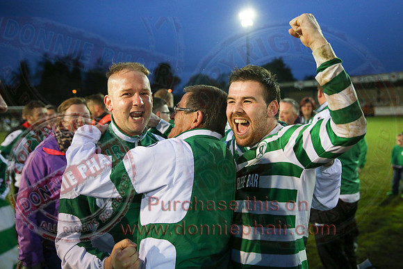 Strathroy Harps (4) V Enniskillen Town (1) in Mulhern Cup Final in Ferney Park, Ballinamallard.