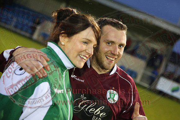 Strathroy Harps (4) V Enniskillen Town (1) in Mulhern Cup Final in Ferney Park, Ballinamallard.