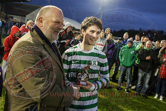 Strathroy Harps (4) V Enniskillen Town (1) in Mulhern Cup Final in Ferney Park, Ballinamallard.