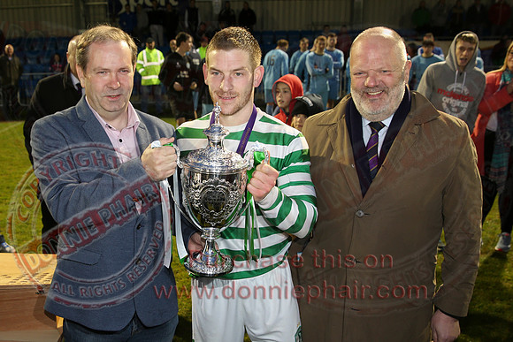 Strathroy Harps (4) V Enniskillen Town (1) in Mulhern Cup Final in Ferney Park, Ballinamallard.
