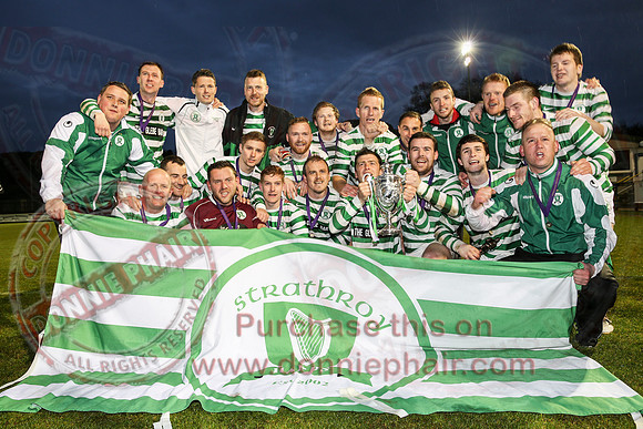 Strathroy Harps (4) V Enniskillen Town (1) in Mulhern Cup Final in Ferney Park, Ballinamallard.
