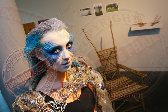 Exhibition by Students from South West College Studying their Foundation Diploma in Art and Design in the High Bridge Gallery.