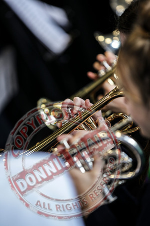 Steve Sykes Brass Band Masterclass in St. Michael's College, Enniskillen..