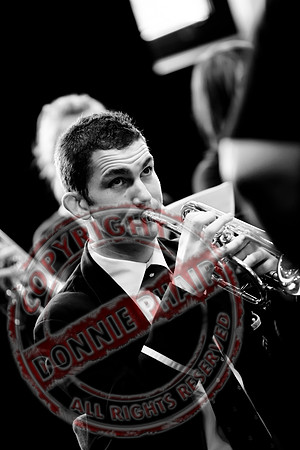 Steve Sykes Brass Band Masterclass in St. Michael's College, Enniskillen..