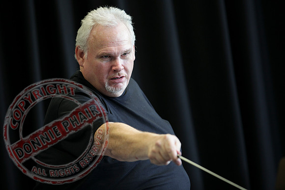 Steve Sykes Brass Band Masterclass in St. Michael's College, Enniskillen..