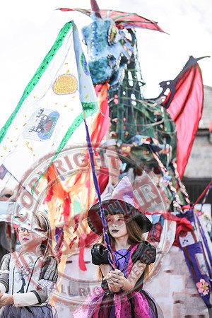 Dragon Parade in Enniskillen.