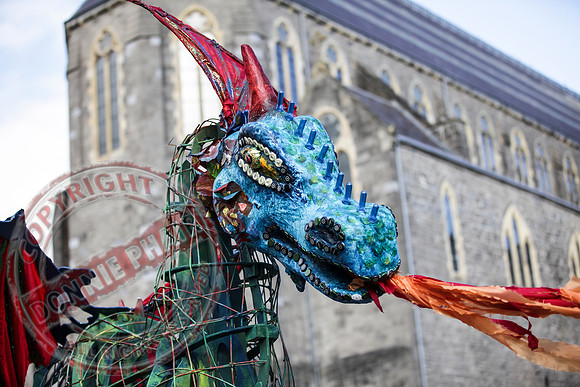 Dragon Parade in Enniskillen.